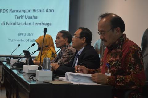 Kegiatan Pembahasan Rancangan Bisnis Dan Tarif Unit Usaha | BPPU